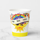 紙カップ 紙コップ (正面)