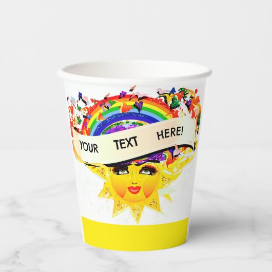 紙カップ 紙コップ (正面)