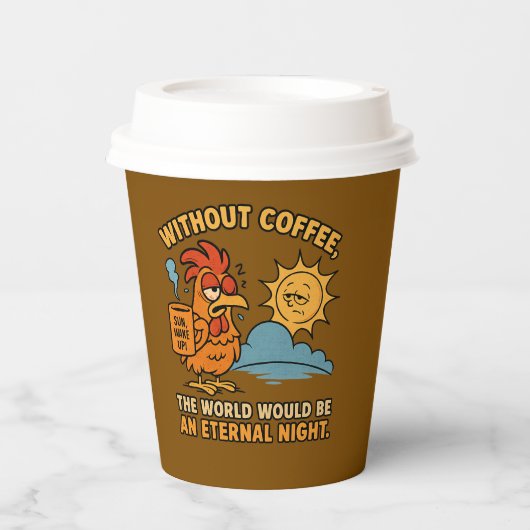 紙カップ 紙コップ (正面)