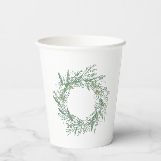 紙カップ 紙コップ (裏面)