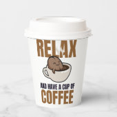 紙カップ  紙コップ (正面)