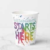 紙カップ 紙コップ (裏面)