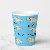 紙カップ「過ぎ越しのマザーシャーク」 8オズ 紙コップ (右)