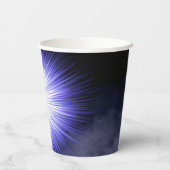 紙カップ（黒スモーキー付） 紙コップ (裏面)