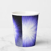 紙カップ（黒スモーキー付） 紙コップ (左)