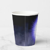 紙カップ（黒スモーキー付） 紙コップ (右)