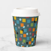 紙カップ – 1モダン世紀半ばシームレス 紙コップ (裏面)