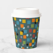 紙カップ – 1モダン世紀半ばシームレス 紙コップ (正面)