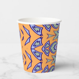 紙カップ、A鮮やかカラフルクラシックデザインPap 紙コップ