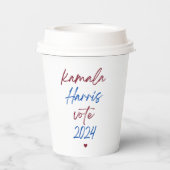 紙カップfor Kamala Harris 2024 紙コップ (裏面)