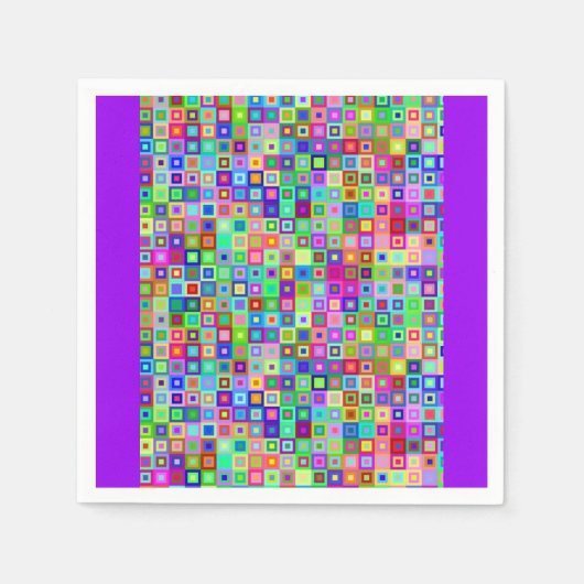 紙カラフルナプキン スタンダードカクテルナプキン (正面)