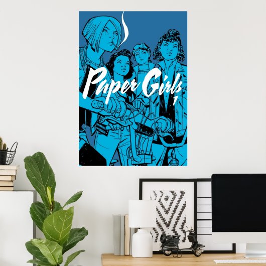 紙ガールズ®MacKJティファニーエリン第1巻 ポスター (ホームオフィス)