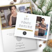 紙クリップジョイピース応援ブルーグリッド企業の シーズンカード