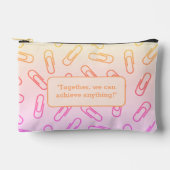 紙クリップパーソナライズされたパターン鉛筆ケース/バッグ アクセサリーポーチ (正面)