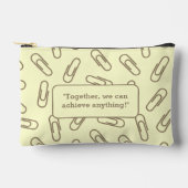 紙クリップパーソナライズされたパターン鉛筆ケース/バッグ アクセサリーポーチ (正面)