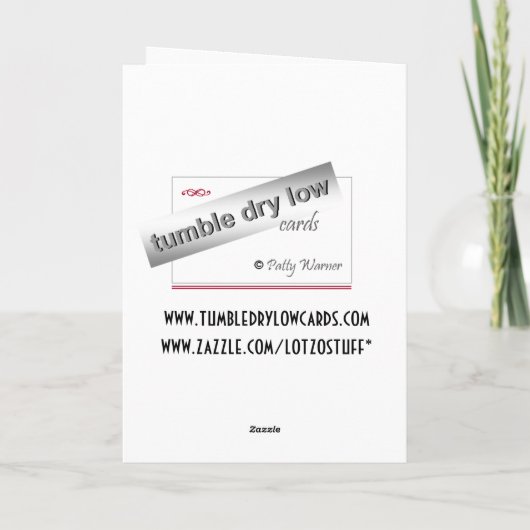 紙クリップ記念日 カード (裏面)