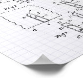 紙クリップ1933パテントアート – 並んだペッパー ポスター (角)