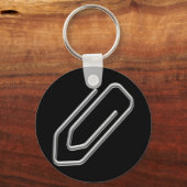 紙クリップ キーホルダー (正面)