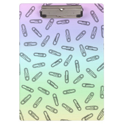 紙クリップOver Rainbow クリップボード (正面)