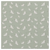 紙クレーン模様 ファブリック (クローズアップ)