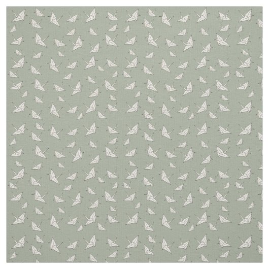 紙クレーン模様 ファブリック (見本)