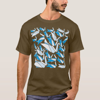 紙クレーン10 Tシャツ