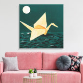 紙クレーン キャンバスプリント (インサイチュ (リビング))