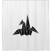 紙クレーン シャワーカーテン (正面)