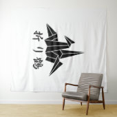 紙クレーン タペストリー (インサイチュ(横))