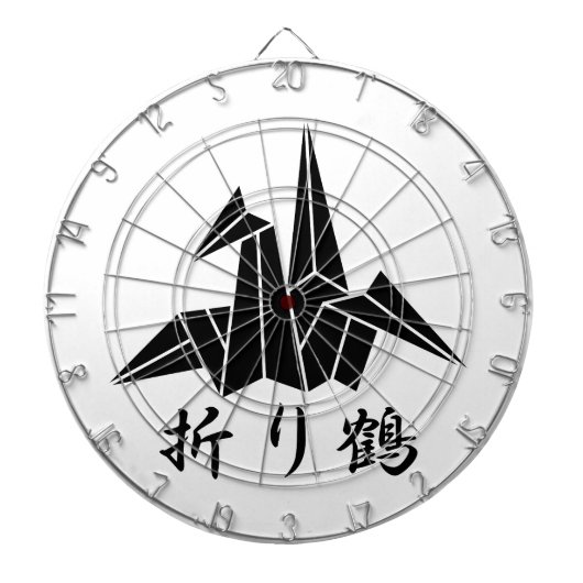 紙クレーン ダーツボード (正面)