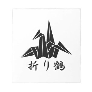 紙クレーン ノートパッド