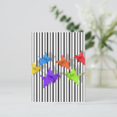 紙クレーン ポストカード (スタンド正面)