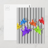 紙クレーン ポストカード (正面/裏面)