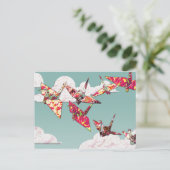 紙クレーン ポストカード (スタンド正面)