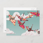 紙クレーン ポストカード (正面/裏面)