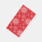 紙ゲストタオルホリデースノーフレーク (コーナー)