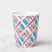 紙コップの氷 紙コップ (左)