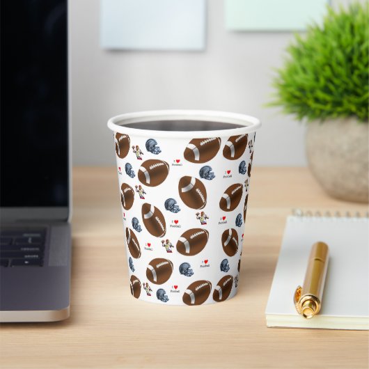 紙コップスポーツフットボール 紙コップ (インサイチュ)