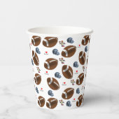 紙コップスポーツフットボール 紙コップ (裏面)