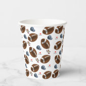 紙コップスポーツフットボール 紙コップ (正面)