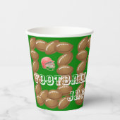 紙コップ サッカー ハーフタイム スポーツ (正面)