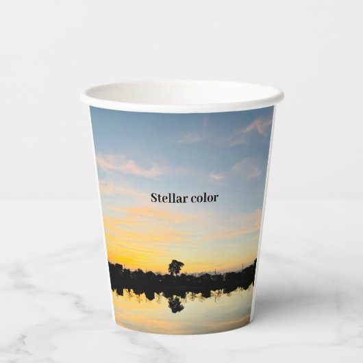 紙コップ　PAPERCUP 紙コップ (裏面)