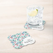 紙コースターかわいいデザインとベビーシャワー。 ペーパーコースター (インサイチュ)