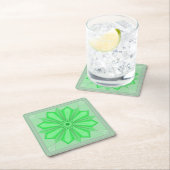 紙コースターとアート スクエアペーパーコースター (インサイチュ)