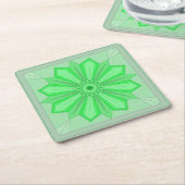 紙コースターとアート スクエアペーパーコースター (アングル)