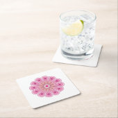 紙コースターとアート スクエアペーパーコースター (インサイチュ)