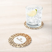 紙コースターセット名前をカスタムする ペーパーコースター (インサイチュ)