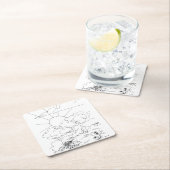 紙コースタードーンオーバーザヒル スクエアペーパーコースター (インサイチュ)