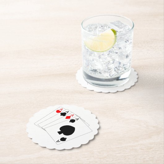 紙コースターフォーエースデザイン ペーパーコースター (インサイチュ)