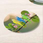 紙コースターブジーズ ラウンドペーパーコースター (アングル)